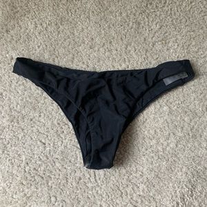 Shein black bikini bottom